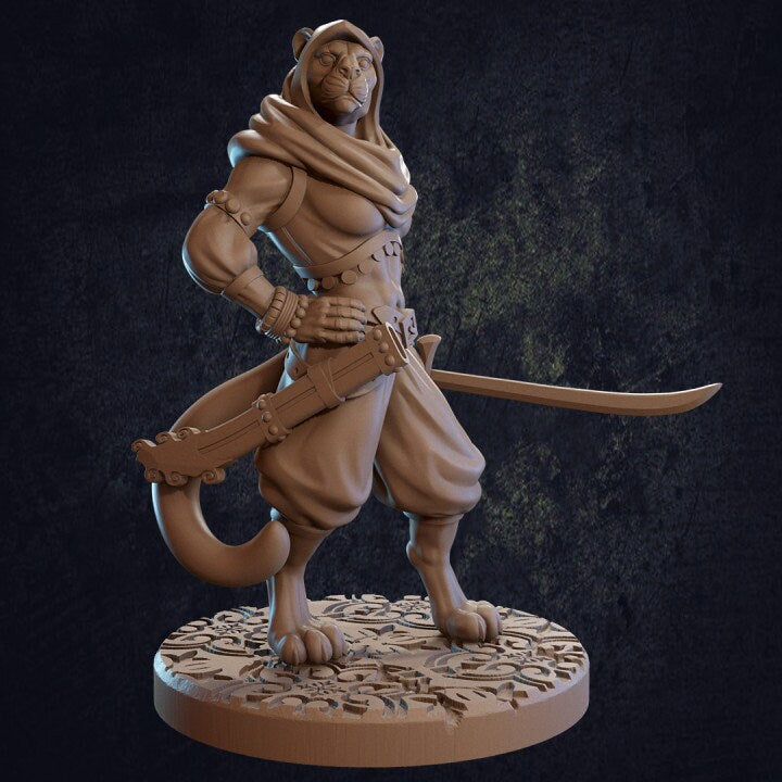 Taja Tabaxi Ranger - Dragon Trappers Lodge