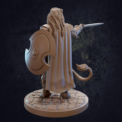 Aechelon Leonin Fighter - Dragon Trappers Lodge