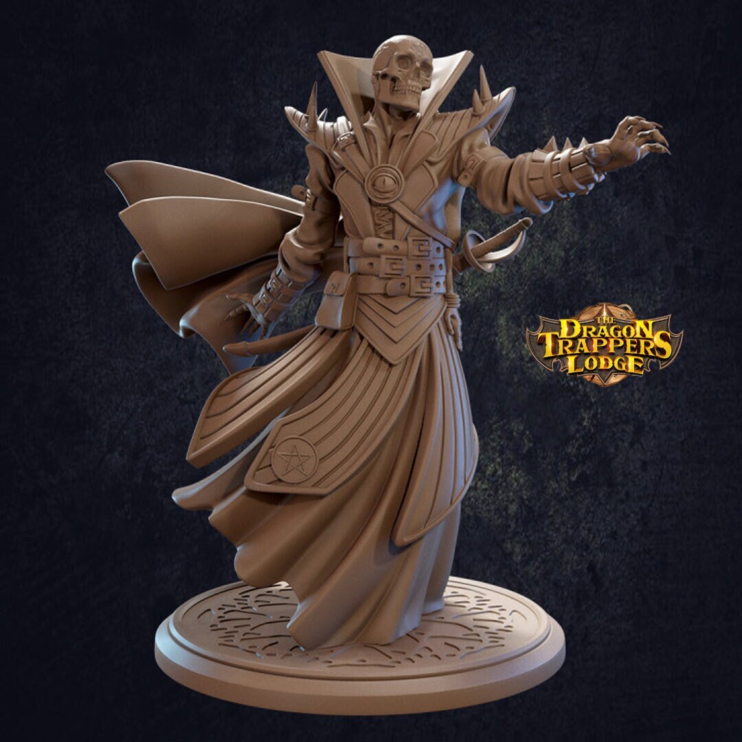 Azaezal Skeleton Warlock - Dragon Trappers Lodge