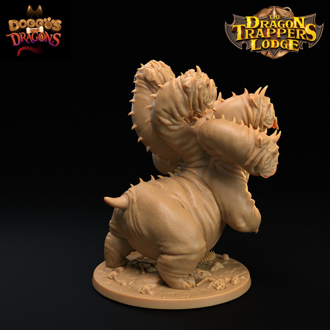Doggos and Dragons - Bulldog Hydra