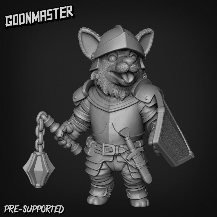 Corgi Knights (4 poses) - Goon Master