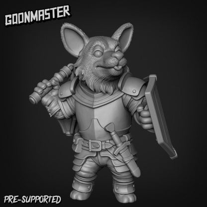 Corgi Knights (4 poses) - Goon Master