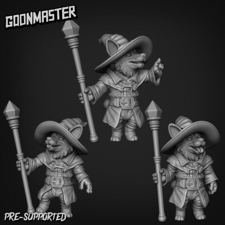 Corgi Mages (3 poses) - Goon Master