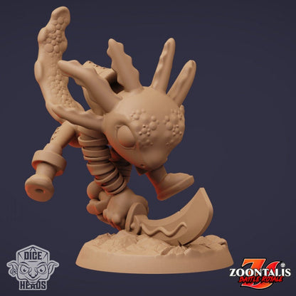 Dice Heads - Zoontalis - Axolotl Adventurers