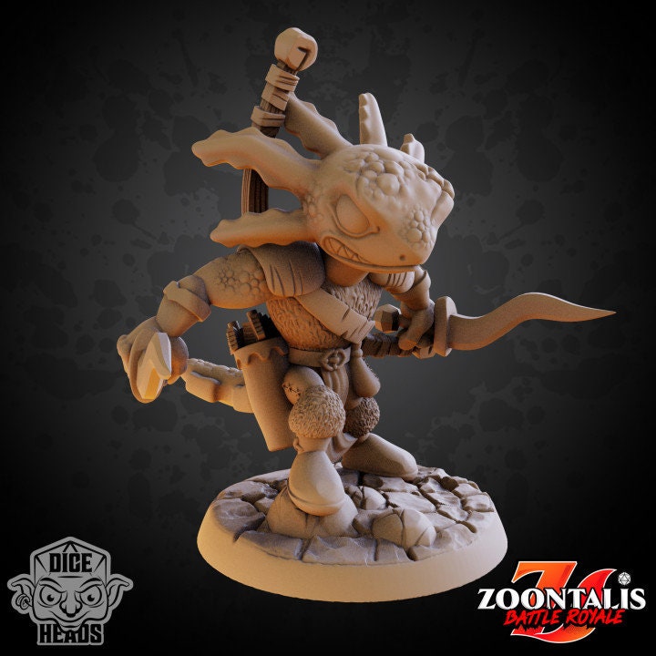 Dice Heads - Zoontalis - Axolotl Adventurers