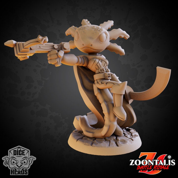 Dice Heads - Zoontalis - Axolotl Adventurers
