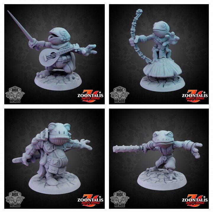Dice Heads - Zoontalis - Frog Guild