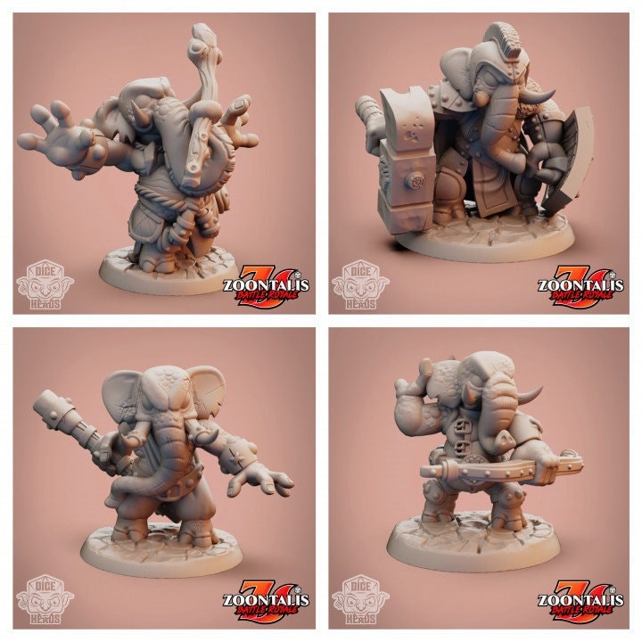 Dice Heads - Zoontalis - Elephant Guild