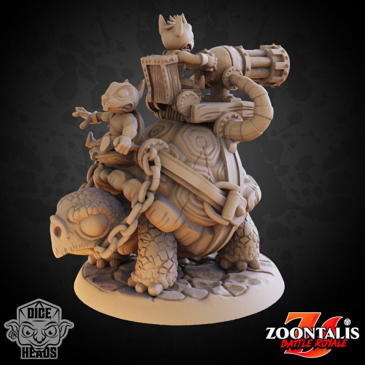 Dice Heads - Zoontalis - Mounted Collection
