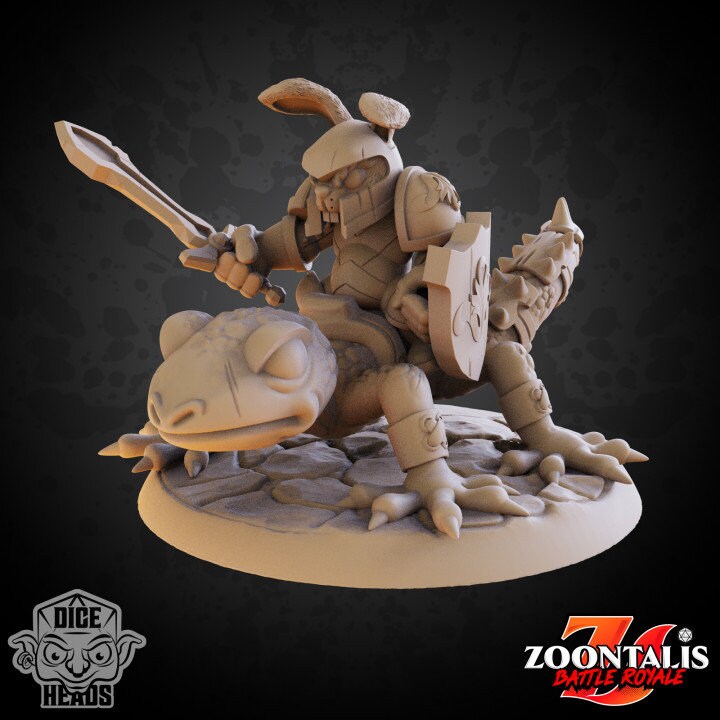Dice Heads - Zoontalis - Mounted Collection
