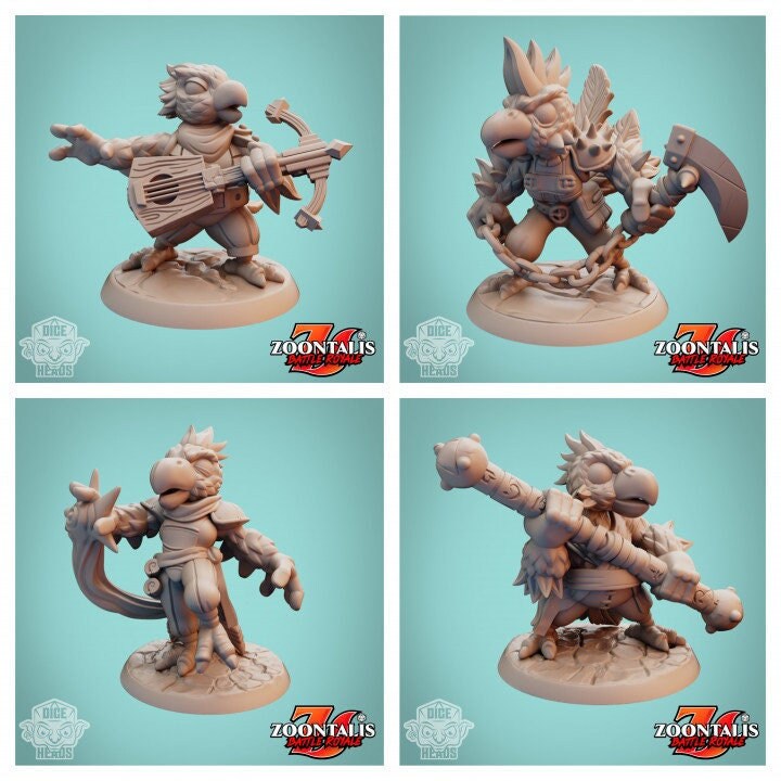 Dice Heads - Zoontalis - Parrot Guild
