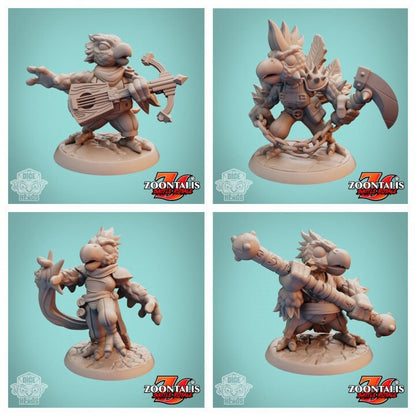 Dice Heads - Zoontalis - Parrot Guild