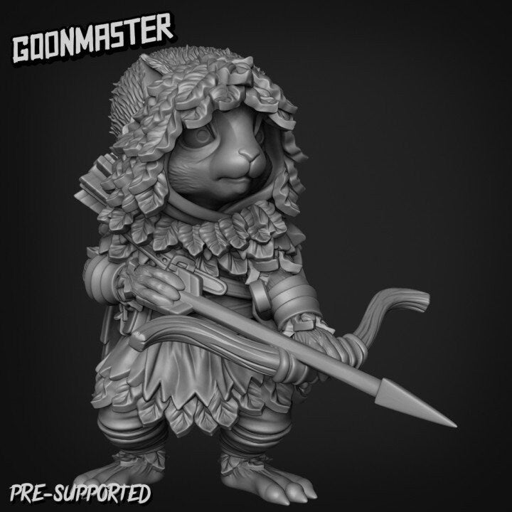 Squirrel Tracker (5 poses) - Goon Master
