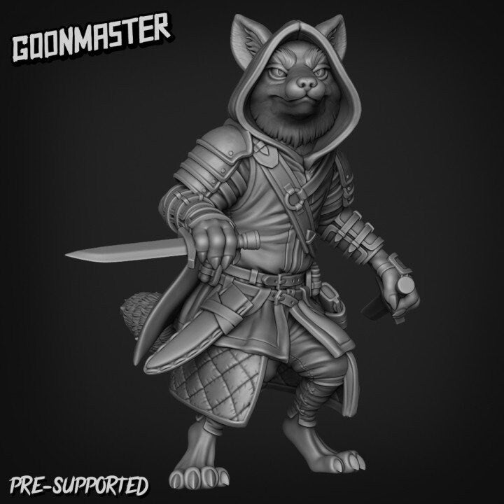 Fox Assassin (5 poses) - Goon Master