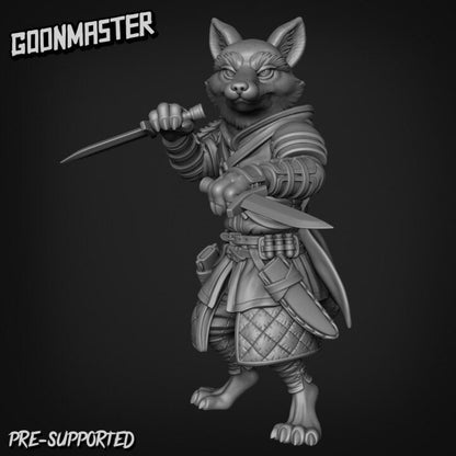 Fox Bounty Hunter (5 poses) - Goon Master