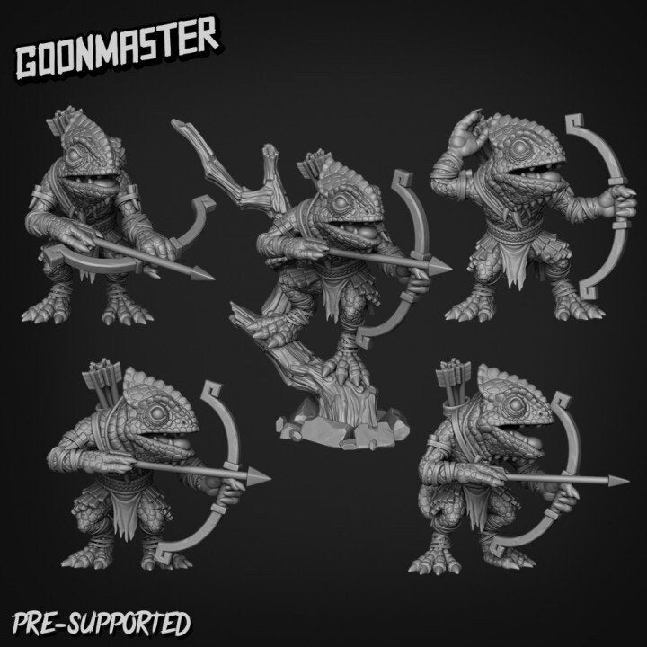 Chameleon Archer (5 poses) - Goon Master