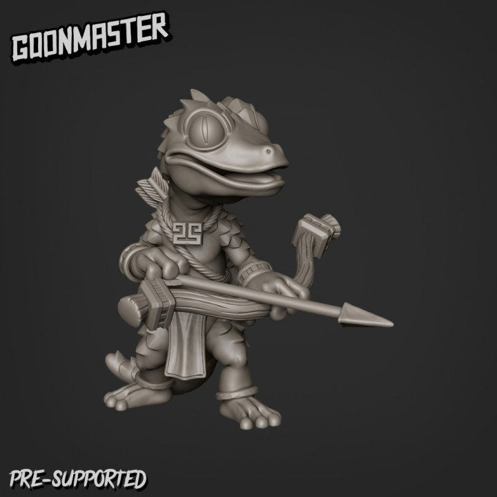 Gekko Warriors (4 poses) - Goon Master