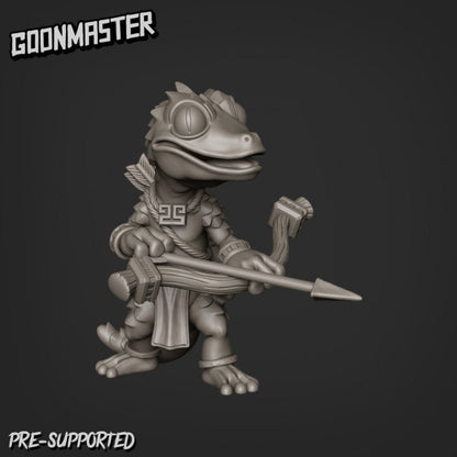 Gekko Warriors (4 poses) - Goon Master