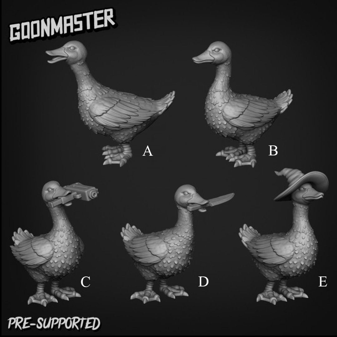 Misbehaving Goose (5 poses) - Goon Master