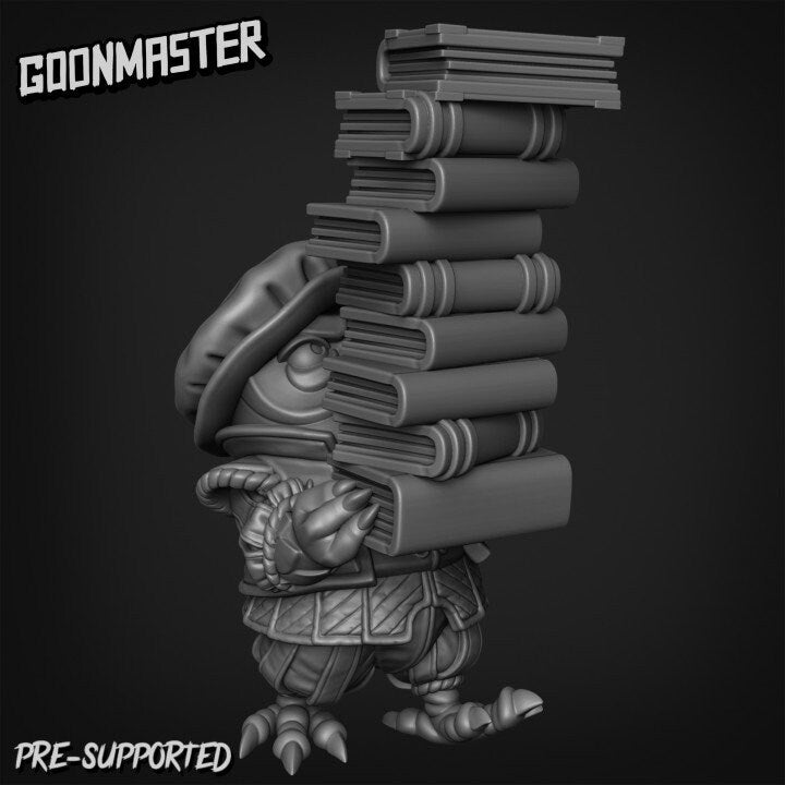 Owl Scholar (4 poses) - Goon Master