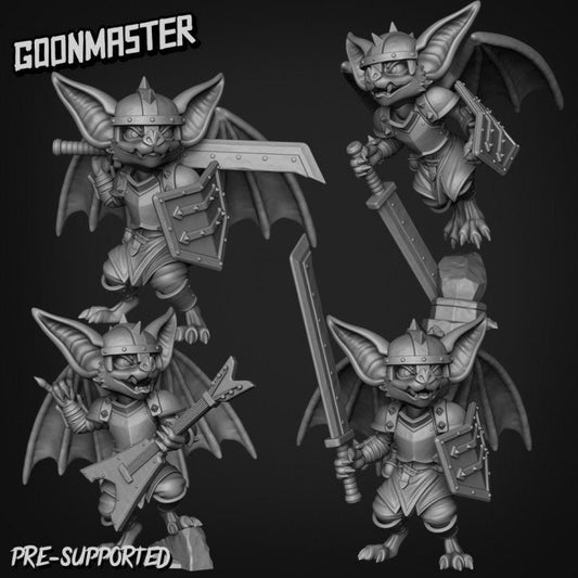 Heavy Metal Bats (4 poses) - Goon Master