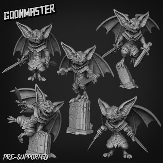 Bat Assassin (5 poses) - Goon Master