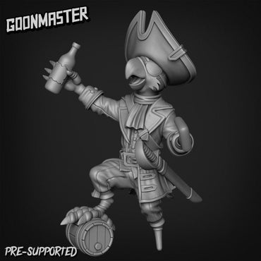 Parrot Pirates (5 poses) - Goon Master