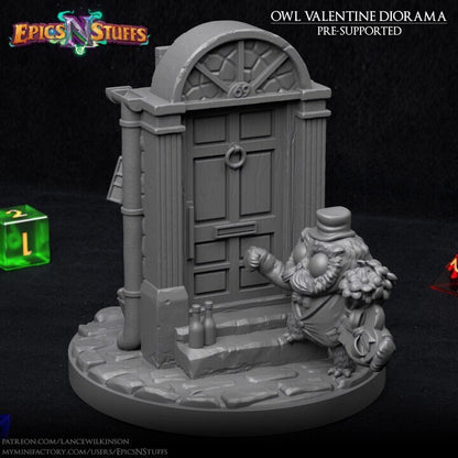 Epics'N'Stuffs - Owlkin Valentine Diorama