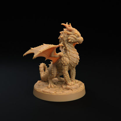 Flamehorn Wyrmling - Dragon Trappers Lodge