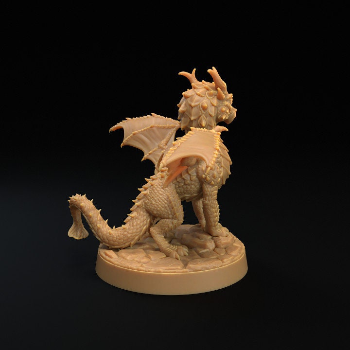 Flamehorn Wyrmling - Dragon Trappers Lodge