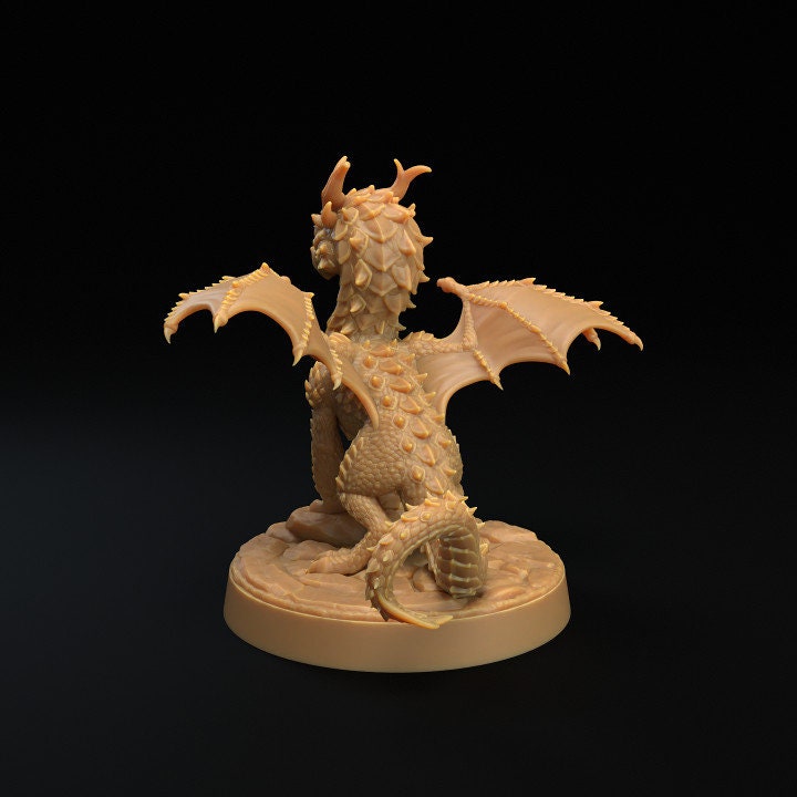 Flamehorn Wyrmling - Dragon Trappers Lodge