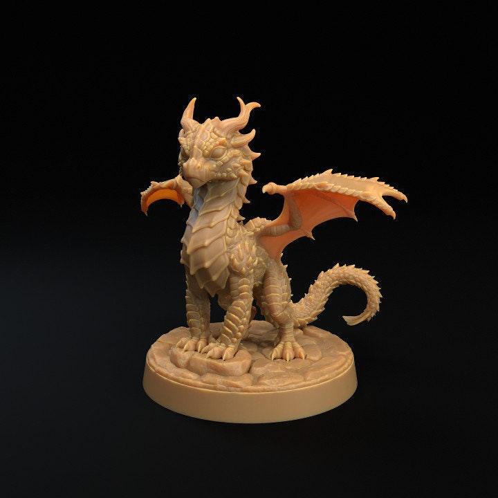 Flamehorn Wyrmling - Dragon Trappers Lodge