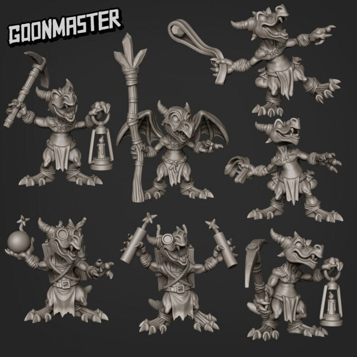 Kobold Pack 1 (7 poses) - Goon Master