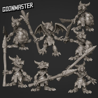 Kobold Pack 2 (7 poses) - Goon Master