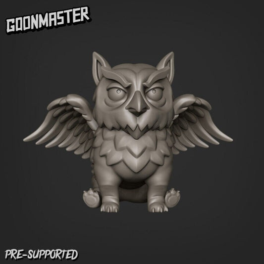 Baby Owl Griffin (2 poses) - Goon Master