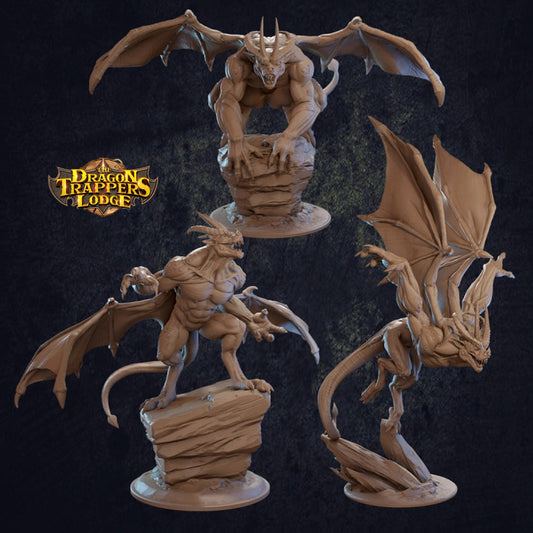 Gargoyles (3 poses) - Dragon Trapper's Lodge