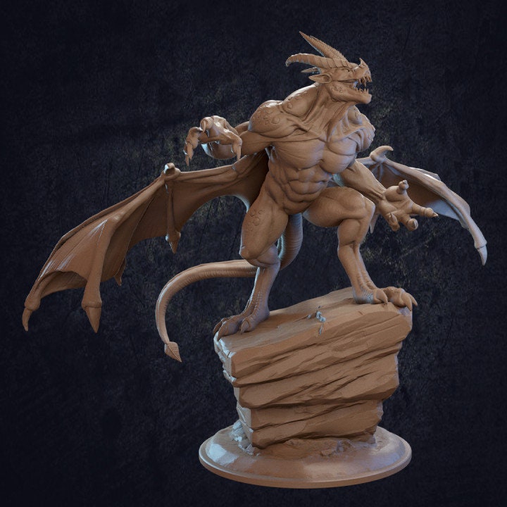 Gargoyles (3 poses) - Dragon Trapper's Lodge