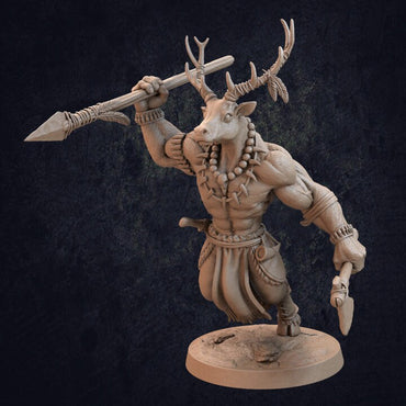 Frontier Minotaur - Dragon Trappers Lodge (32mm scale)