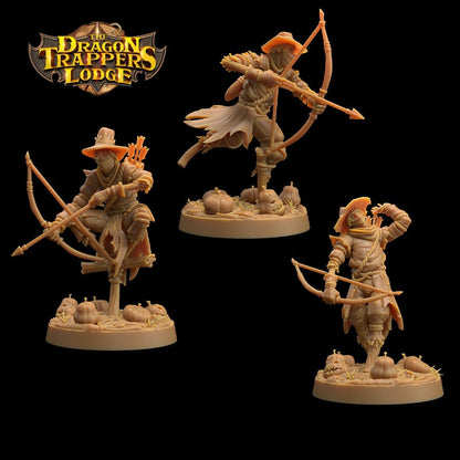 Scarecrows (3 Poses) - Dragon Trappers Lodge