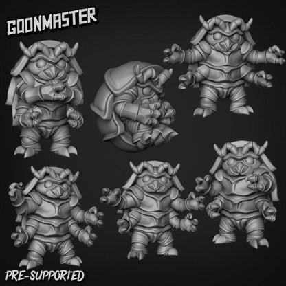 Woodlouse Pack (6 poses) - Goon Master