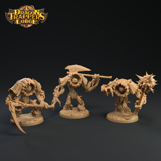 Patch Sentinels (3 poses) - Dragon Trappers Lodge