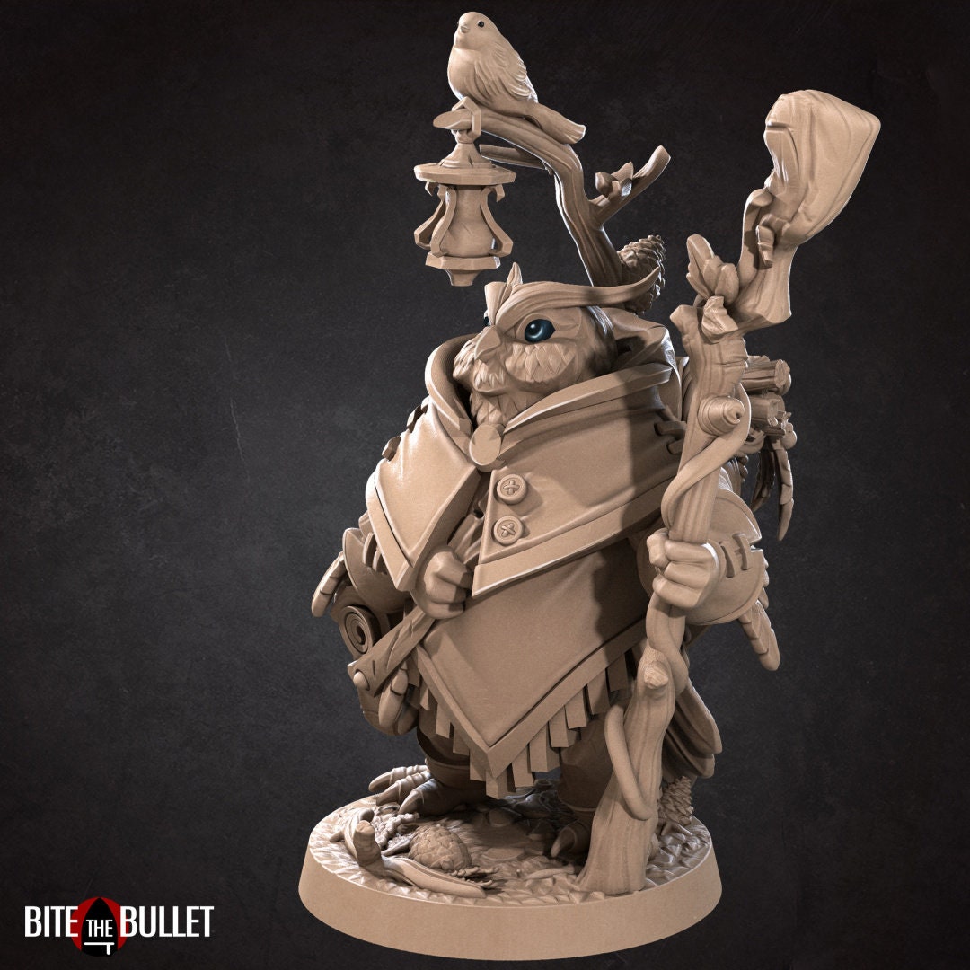 Uka, the Forest Keeper Owlfolk | Bite the Bullet