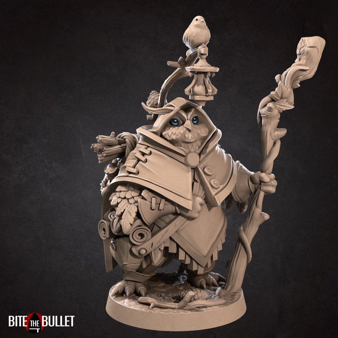 Uka, the Forest Keeper Owlfolk | Bite the Bullet