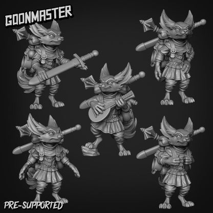Fennec Squires (5 poses) - Goon Master