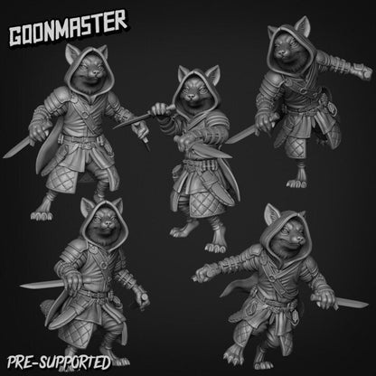 Fox Assassin (5 poses) - Goon Master