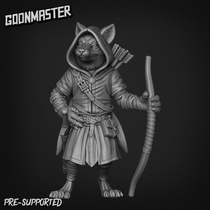 Fox Archer (5 poses) - Goon Master
