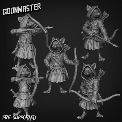 Fox Archer (5 poses) - Goon Master