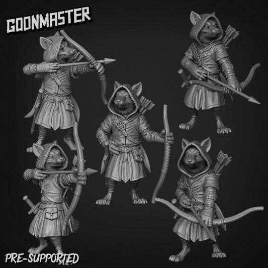 Fox Archer (5 poses) - Goon Master