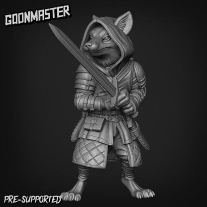 Fox Bounty Hunter (5 poses) - Goon Master