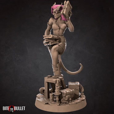 Liz, the Librarian (+ NSFW variants) | Tiefling | Bite the Bullet